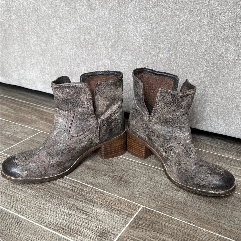 Vintage Walnut Grove booties by Diba True
